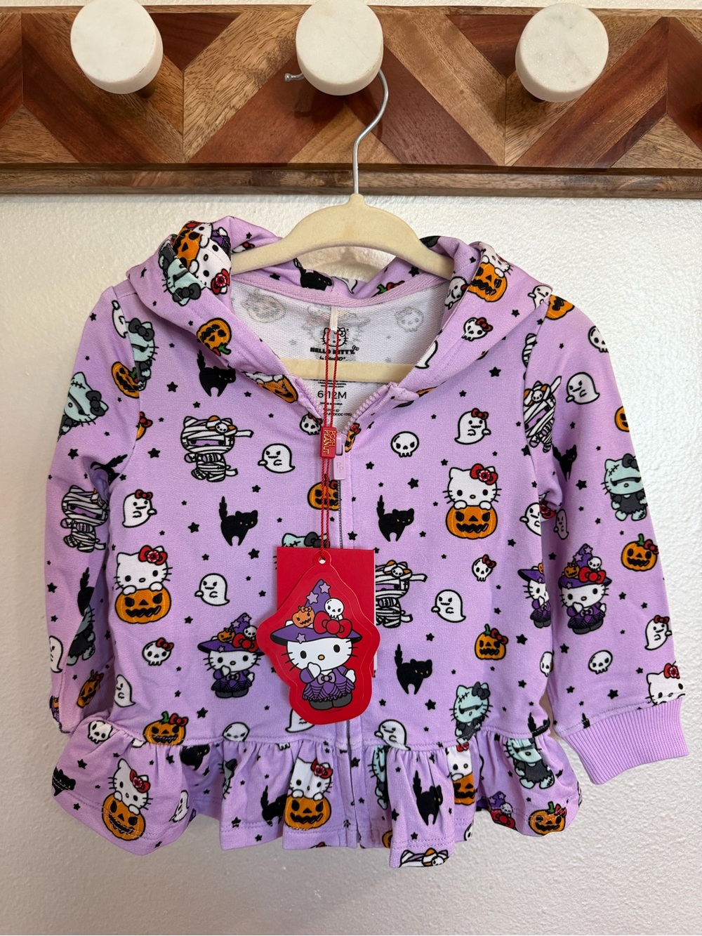 Posh Peanut x Hello Kitty Monsters Halloween Hooded Jacket